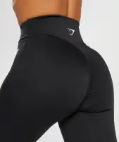 Power Regular Leggings(Black,XS)