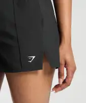 Pintuck Shorts(Black,XXS)
