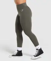 Power X Leggings(Strength Green,XXS)