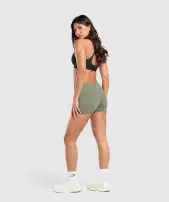 Dipped Waistband Shorts(Base Green,XXS)