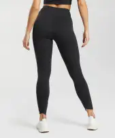 Crossover Leggings(Black,XXS)