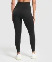 Corset Seamless Leggings(Black,XXS)