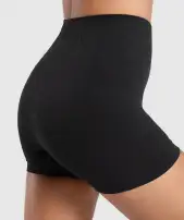Corset Seamless Shorts(Black,XXS)