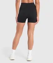 Corset Seamless Shorts(Black,XXS)