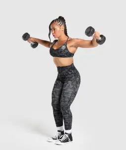 Legacy Regular Leggings(Black Print,XXS)