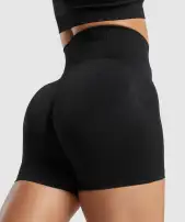 Lift Seamless Shorts(Black/Black Marl,XXS)