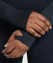 Lift Seamless Zip Up Jacket(Midnight Blue/Black Marl,XXS)
