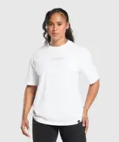 Lifting Club Graphic T-Shirt(White,XXS)