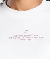 Lifting Club Graphic T-Shirt(White,XXS)