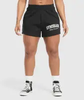 Lifting Essentials Graphic Brushed 4' Shorts(Black,XXS)