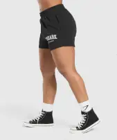 Lifting Essentials Graphic Brushed 4' Shorts(Black,XXS)