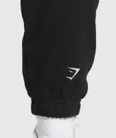 Lifting Essentials Graphic Brushed Oversized Joggers(Black,XXS)