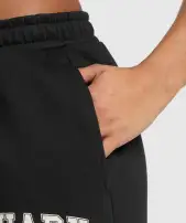 Lifting Essentials Graphic Brushed Oversized Joggers(Black,XXS)