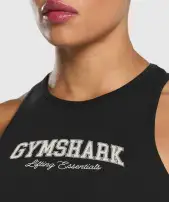Lifting Essentials Graphic Tank(Black,XXS)