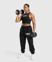 Lifting Essentials Graphic Tank(Black,XXS)