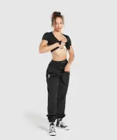 Lifting Pump Pants(Black,XXS)