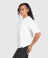 Lifting Graphic T-Shirt(White,XXS)