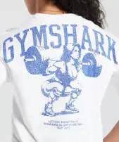 Lifting Graphic T-Shirt(White,XXS)