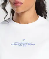 Lifting Graphic T-Shirt(White,XXS)