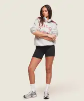 Phys Ed Crew Neck Sweatshirt(Light Grey Core Marl,XXS)