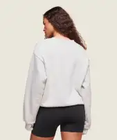 Phys Ed Crew Neck Sweatshirt(Light Grey Core Marl,XXS)
