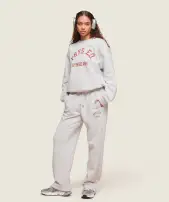 Phys Ed Straight Leg Joggers(Light Grey Marl,XXS)
