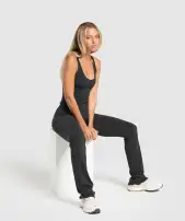 Luxe Seamless Flare Leggings(Coal Marl,XXS)