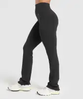 Luxe Seamless Flare Leggings(Coal Marl,XXS)