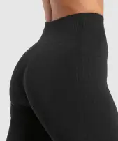 Luxe Seamless Flare Leggings(Coal Marl,XXS)