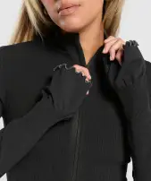 Luxe Seamless Jacket(Coal Marl,XXS)