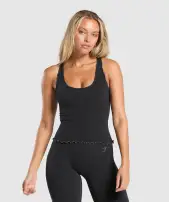 Luxe Seamless Tank(Coal Marl,XXS)