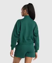 Rest Day Sweats 1/2 Zip Pullover(Bros Bold Teal Marl,XXS)