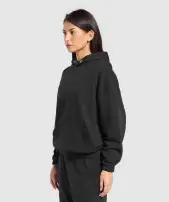 Rest Day Sweats 2.0 Oversized Hoodie(Black,XXS)