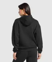 Rest Day Sweats 2.0 Oversized Hoodie(Black,XXS)