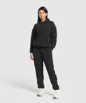 Rest Day Sweats 2.0 Oversized Hoodie(Black,XXS)
