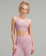 Like a Cloud Ribbed Longline Bra 