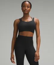 Like a Cloud Ribbed Longline Bra 