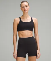 Ultralu Square-Neck Workout Bra 