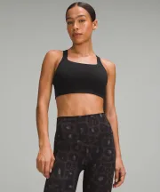 Ultralu Square-Neck Workout Bra 