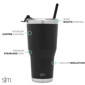 Collegiate Cruiser Tumbler with Flip Lid and Straw(Texas Southern,30oz)