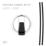 Collegiate Cruiser Tumbler with Flip Lid and Straw(Southern,30oz)