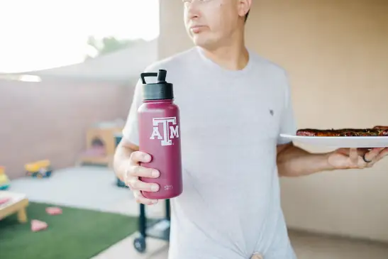 Collegiate Summit Water Bottle with Straw Lid(Prairie View A\u0026M,32oz)