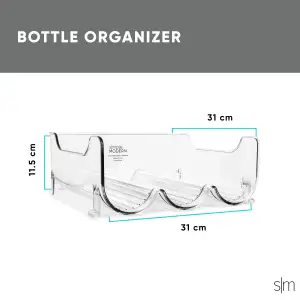 Bottle Organizer - 2 pack(Clear,1 Pack)
