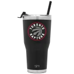 NBA Summit Water Bottle with Straw Lid - 32oz(Toronto Raptors,30oz)