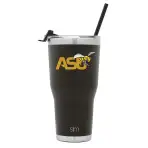 Collegiate Summit Water Bottle with Straw Lid(Alabama State,30oz)