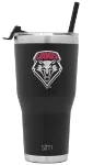 Collegiate Cruiser Tumbler with Flip Lid and Straw
