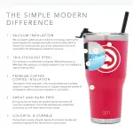 NBA Summit Water Bottle with Straw Lid - 32oz(Atlanta Hawks,30oz)