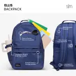 Ellis Backpack(Midnight Black)