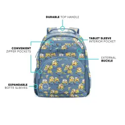 Fletcher Kids' Backpack(Minions Unite,Medium)