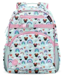 Fletcher Kids' Backpack(Minnie Mouse Rainbows,Large)